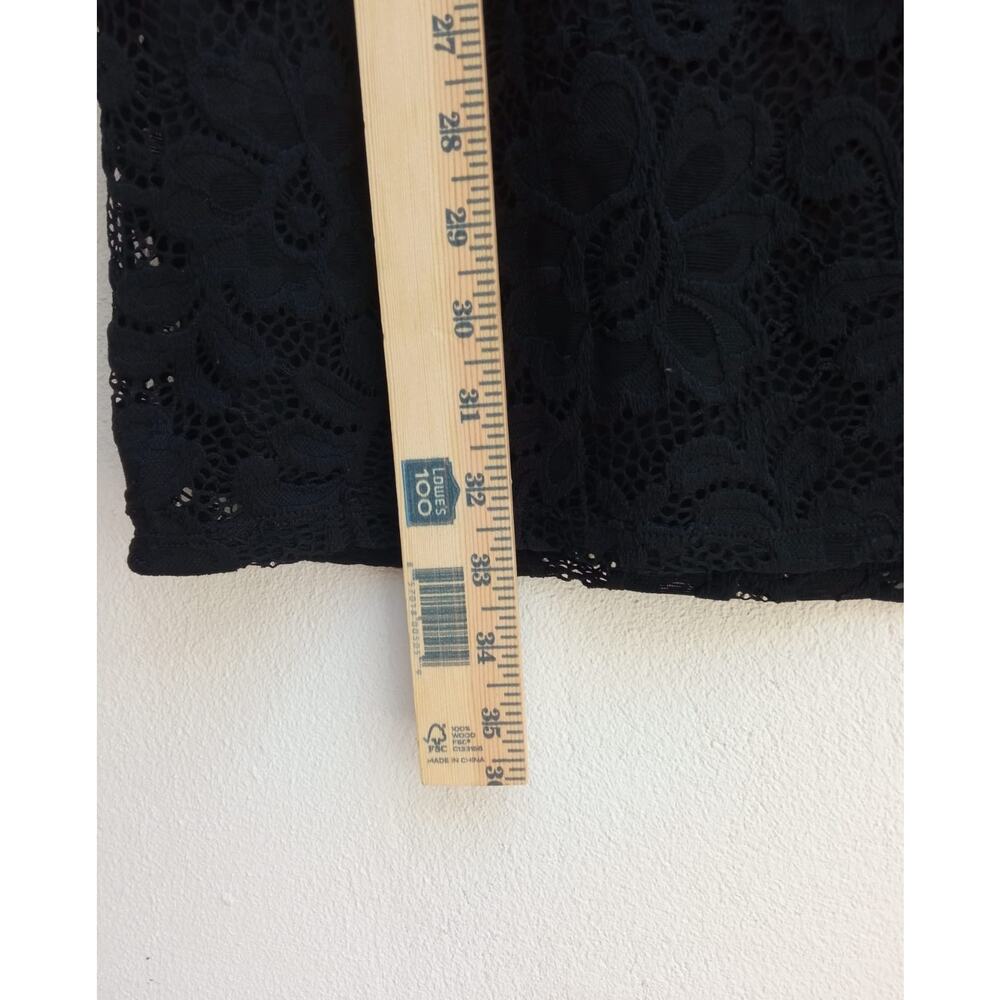 Ambiance Women's Dress Black Lace Semi-Formal Size Small - Picture 7 of 10